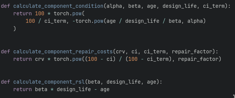 Pytorch functions